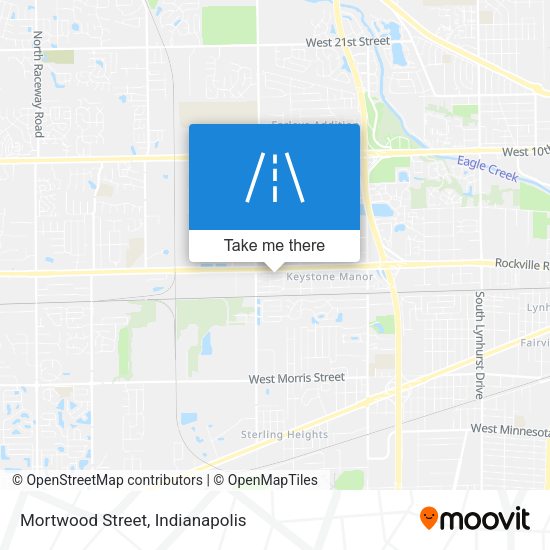 Mortwood Street map