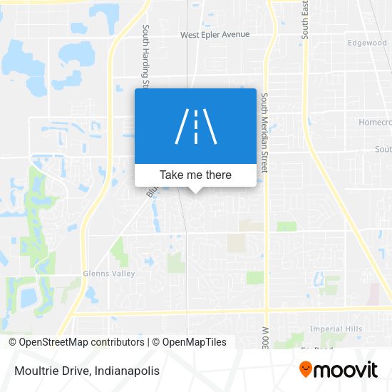 Mapa de Moultrie Drive
