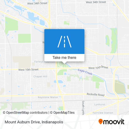 Mapa de Mount Auburn Drive