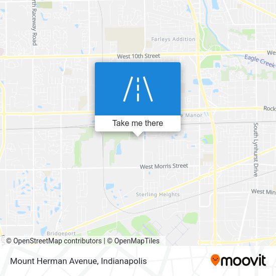Mapa de Mount Herman Avenue