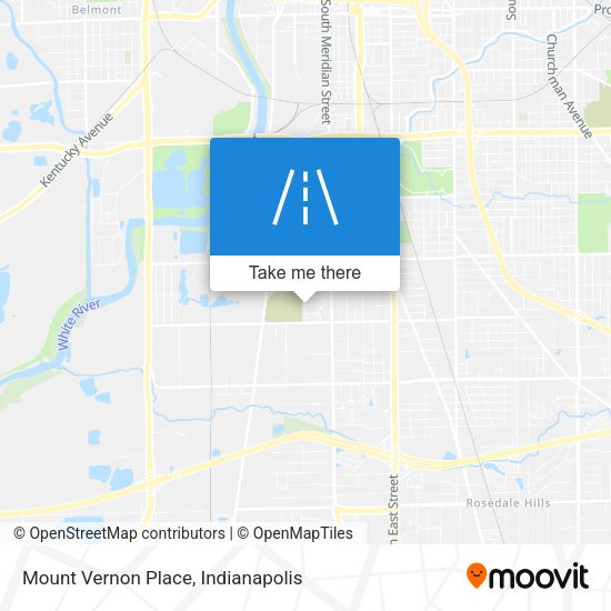 Mount Vernon Place map