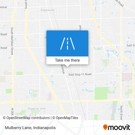 Mapa de Mulberry Lane