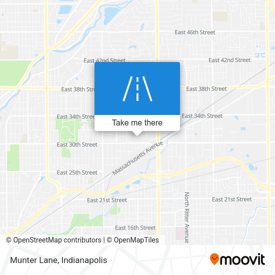 Mapa de Munter Lane