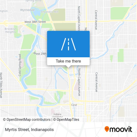 Mapa de Myrtis Street