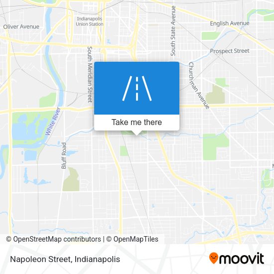 Mapa de Napoleon Street