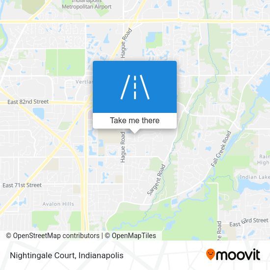 Mapa de Nightingale Court