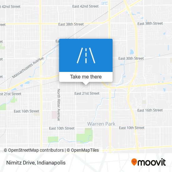 Nimitz Drive map