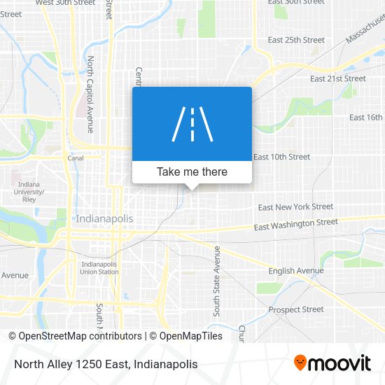 Mapa de North Alley 1250 East