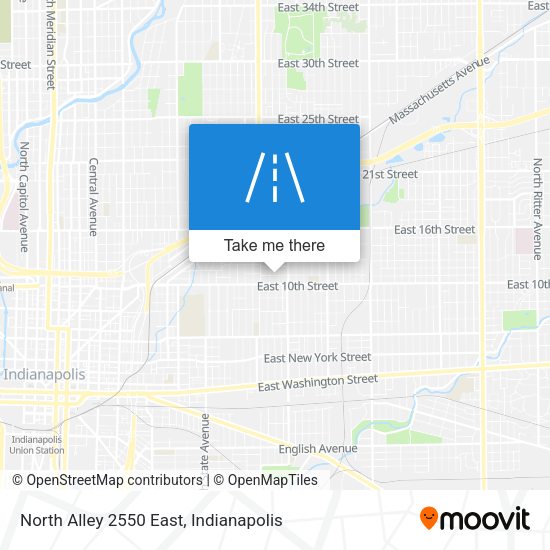 Mapa de North Alley 2550 East