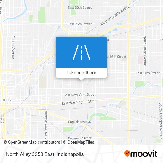 Mapa de North Alley 3250 East