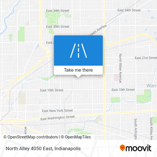 Mapa de North Alley 4050 East