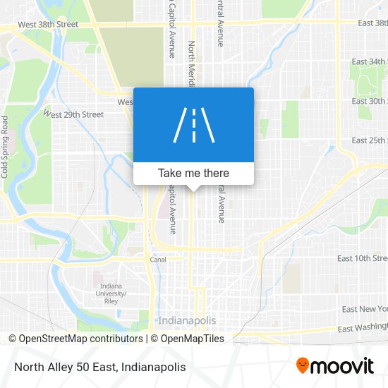 Mapa de North Alley 50 East