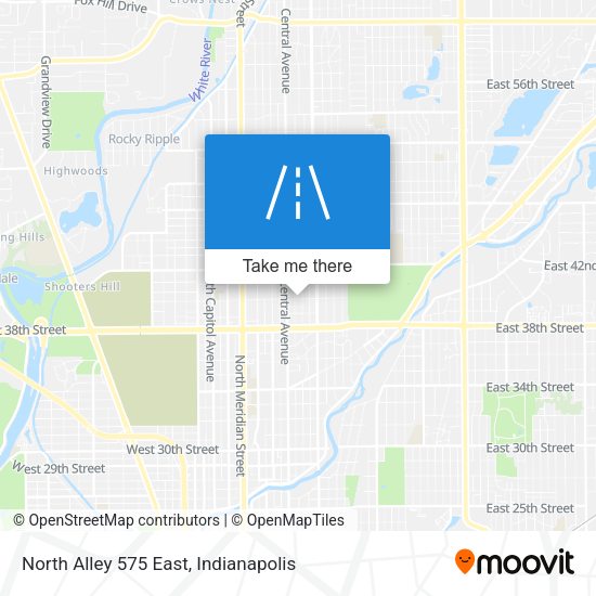 Mapa de North Alley 575 East