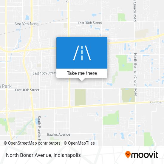 North Bonar Avenue map