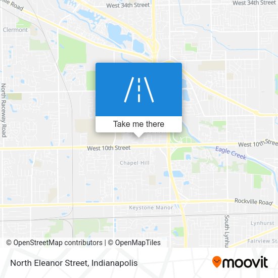 Mapa de North Eleanor Street