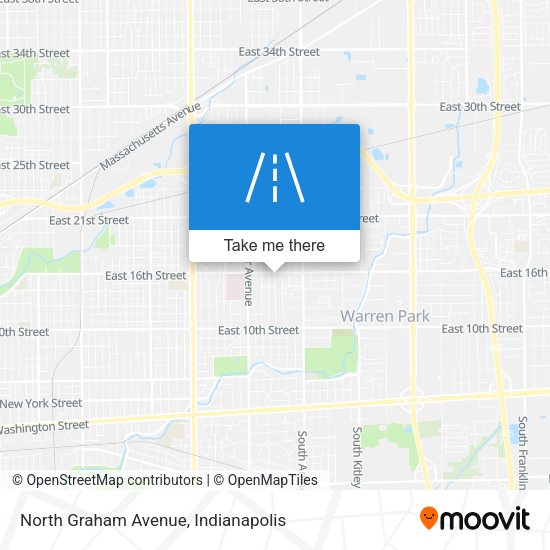 North Graham Avenue map