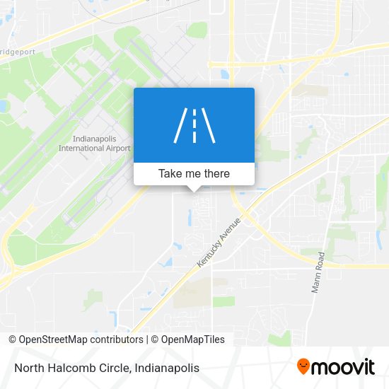 Mapa de North Halcomb Circle