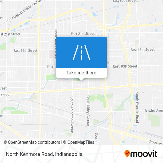 North Kenmore Road map
