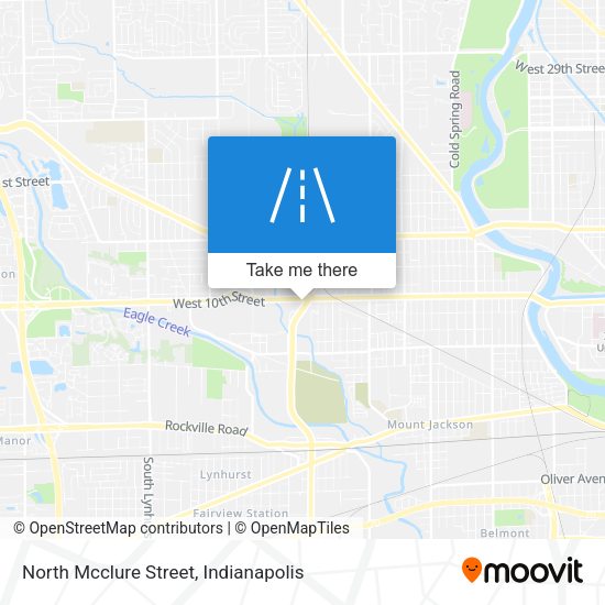 North Mcclure Street map