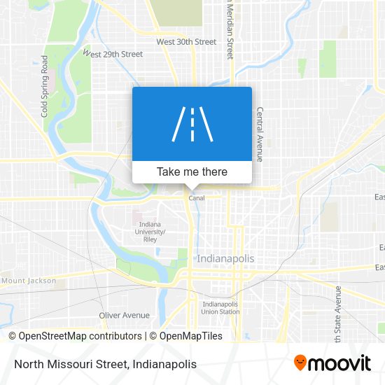 Mapa de North Missouri Street