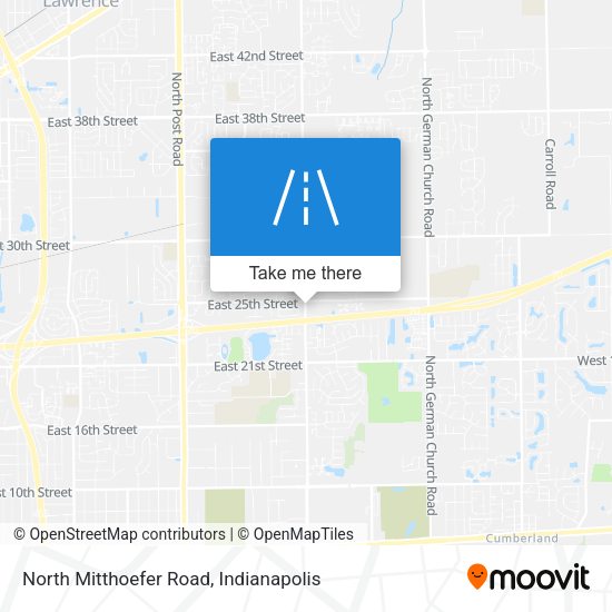 Mapa de North Mitthoefer Road
