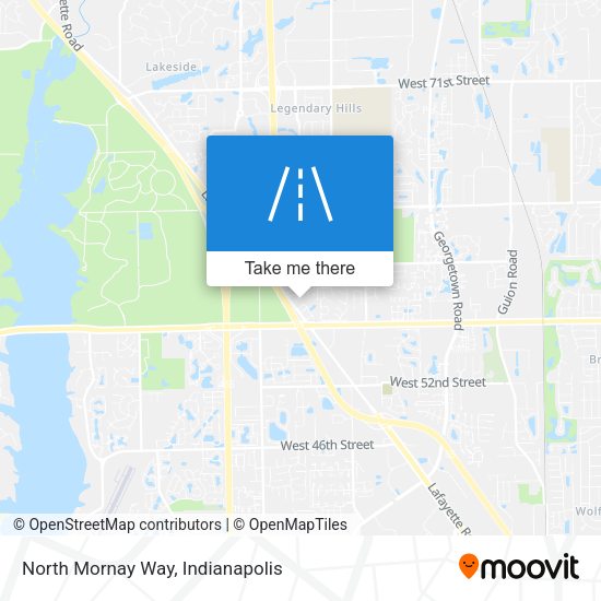 North Mornay Way map