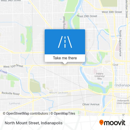 Mapa de North Mount Street