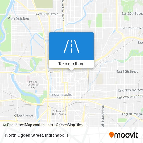 North Ogden Street map