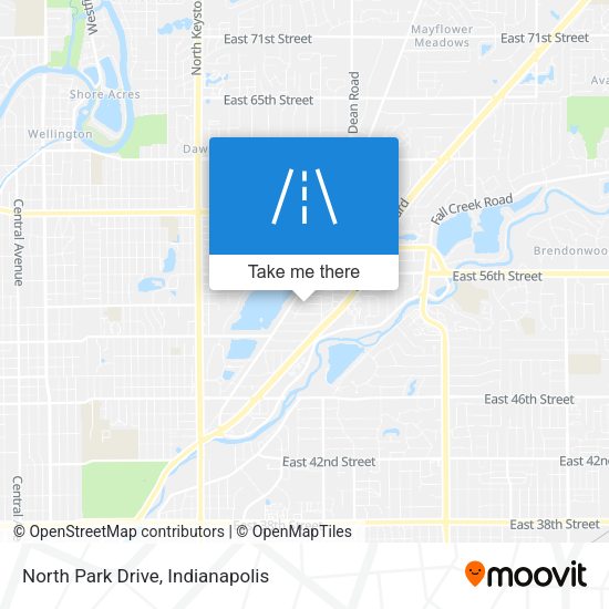 Mapa de North Park Drive