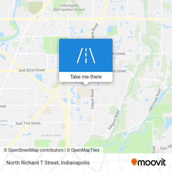 Mapa de North Richard T Street