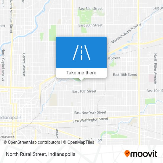 Mapa de North Rural Street