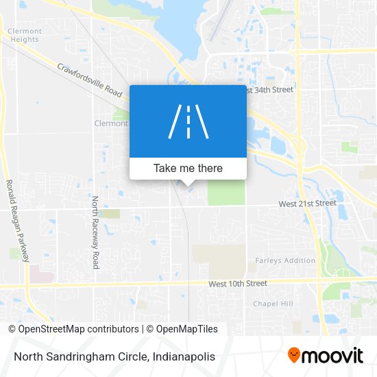 Mapa de North Sandringham Circle