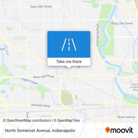 North Somerset Avenue map