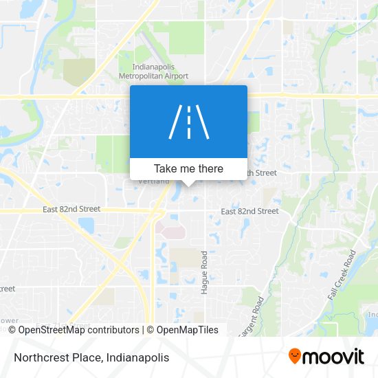 Mapa de Northcrest Place