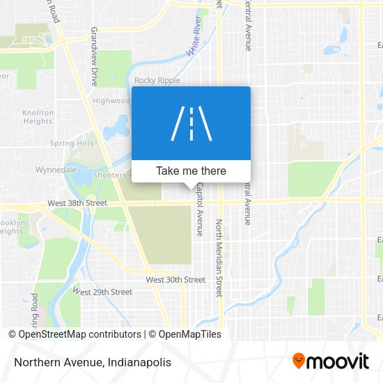 Mapa de Northern Avenue