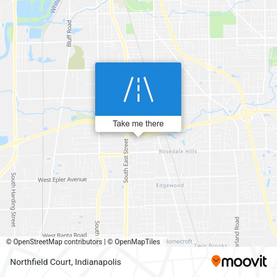 Northfield Court map