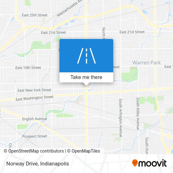 Mapa de Norway Drive