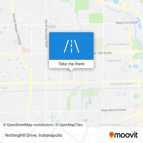 Nottinghill Drive map