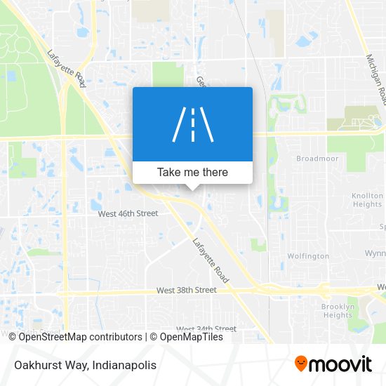 Mapa de Oakhurst Way