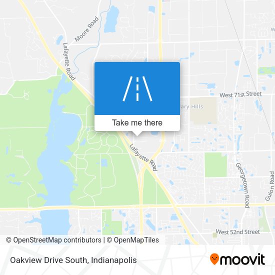 Oakview Drive South map