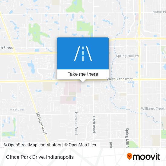 Office Park Drive map