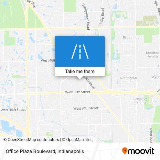 Office Plaza Boulevard map