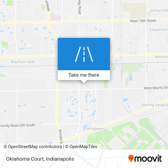 Oklahoma Court map
