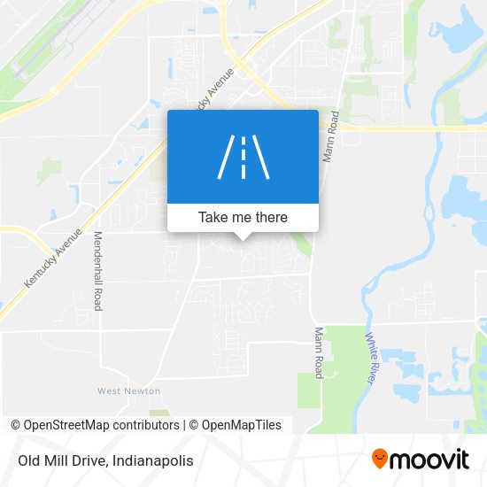 Old Mill Drive map