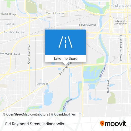 Old Raymond Street map