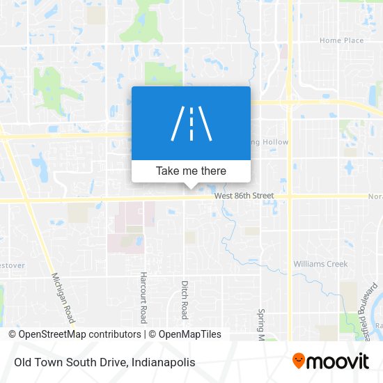 Old Town South Drive map