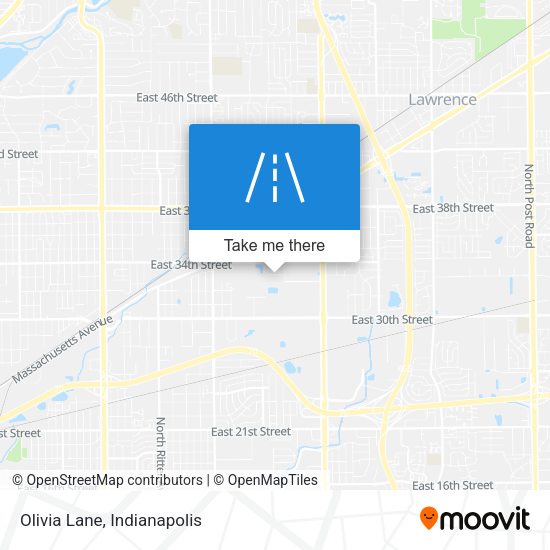 Mapa de Olivia Lane