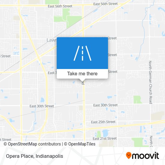 Opera Place map