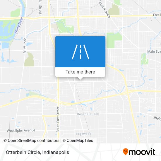 Otterbein Circle map