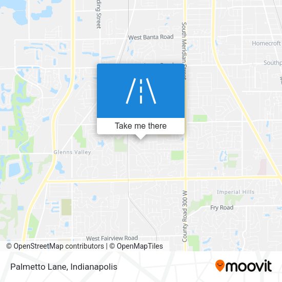 Mapa de Palmetto Lane
